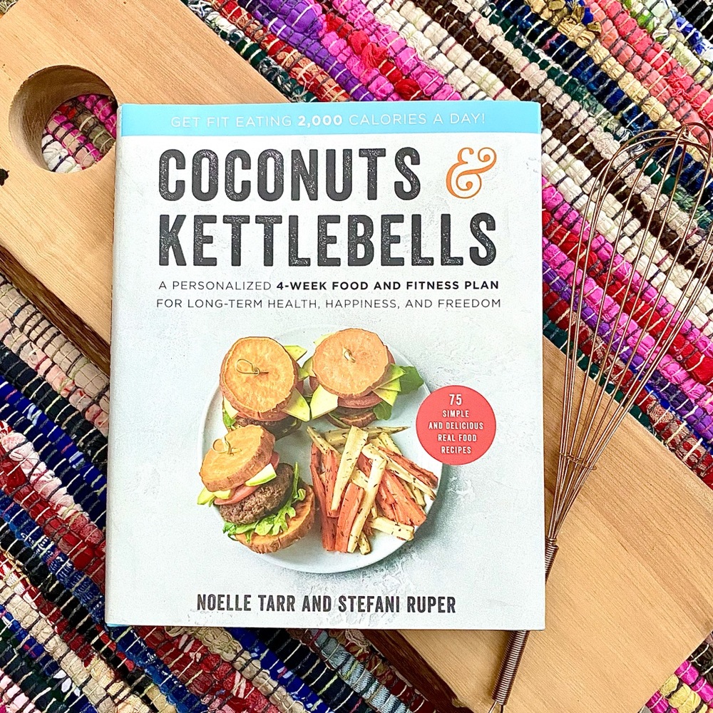 NWT 🥥 Coconuts & Kettlebells Book | A Personalized 4 Week Food & Fitness Plan